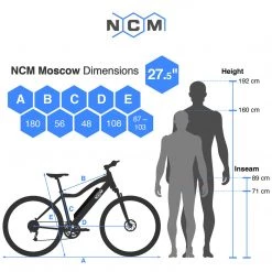 Mountain Ebikes Leon NCM Moscow Plus Electric Bike
