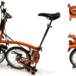 Folding And Compact Ebikes Grin Tech Brompton Folding Electric Bicycle Conversion Kit