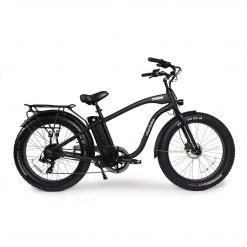Ampd Brothers CHUBBIE FAT TYRE ELECTRIC BEACH CRUISER BIKE Step Over Ebikes