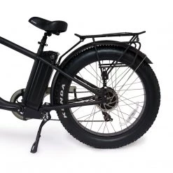 Ampd Brothers CHUBBIE FAT TYRE ELECTRIC BEACH CRUISER BIKE Step Over Ebikes