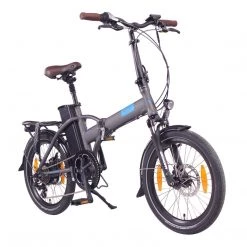 Folding And Compact Ebikes Leon NCM London Folding Electric Bike