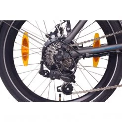 Folding And Compact Ebikes Leon NCM London Folding Electric Bike