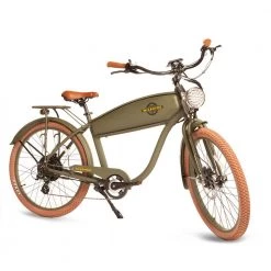 Wildsyde Shadow Vintage Electric Street Cruiser Step Over