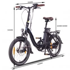 Folding And Compact Ebikes NCM PARIS FOLDING EBIKE 14 Folding And Compact Ebikes NCM PARIS FOLDING EBIKE