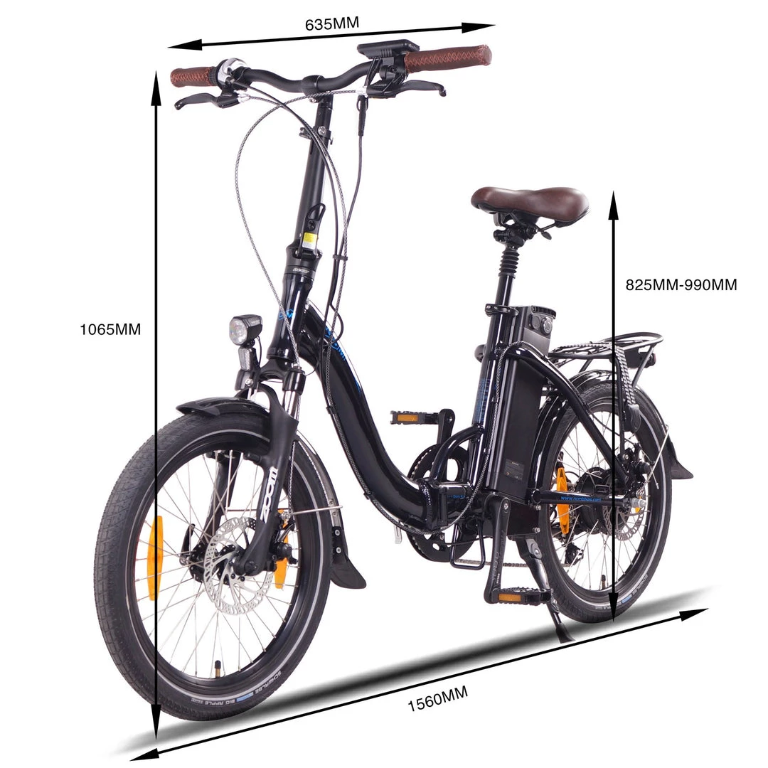 Folding And Compact Ebikes NCM PARIS FOLDING EBIKE 6 Folding And Compact Ebikes NCM PARIS FOLDING EBIKE