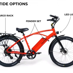 Ampd Brothers RIPTIDE ELECTRIC BEACH CRUISER BIKE 12 Ampd Brothers RIPTIDE ELECTRIC BEACH CRUISER BIKE