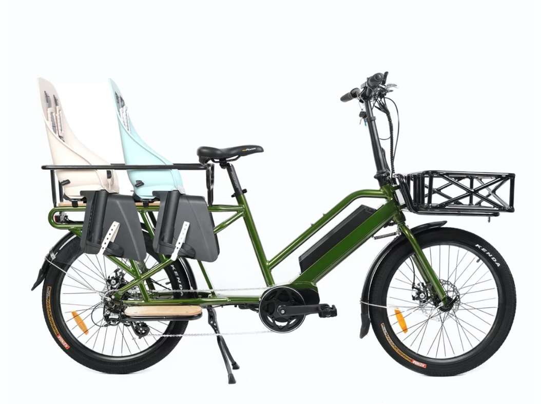 Cap Rouge Eunorau G20 Plus Mid Drive Cargo Electric Bike 3 Cap Rouge Eunorau G20 Plus Mid Drive Cargo Electric Bike