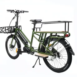 Cap Rouge Eunorau G20 Plus Mid Drive Cargo Electric Bike 17 Cap Rouge Eunorau G20 Plus Mid Drive Cargo Electric Bike